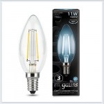 Лампа светодиодная Gauss LED Filament Свеча E14 11W 4100К 103801211
