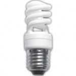 Лампа энергосберегающая Ecola Spiral 9W Mini Half E27 6400K(Z7FD09ECB)