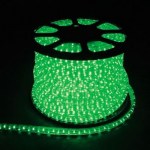 Дюралайт светодиодный Feron LED-R2W 2-х жильный 13мм 36LED/м 1.44Вт/м зеленый(26063)