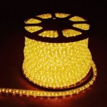 Дюралайт светодиодный Feron LED-F3W 3-х жильный 11х17мм 72LED/м 2.44Вт/м желтый(26068)