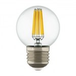 Лампа светодиодная Lightstar LED G50 Filament 6W E27 2800K 933822