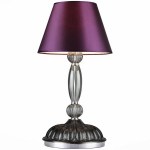 Настольная лампа ST Luce Giliegio хром/черный хром/дымчатый/пурпурный SL638.044.01