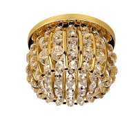 Встраиваемый светильник Lightstar Monile Sfe золото/прозрачный 030702