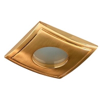 Встраиваемый светильник Novotech Aqua золото 369308