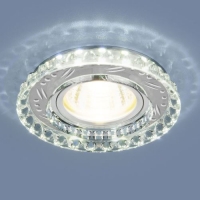 Встраиваемый светильник Elektrostandard 8351 MR16 CL/WH прозрачный/белый