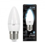 Лампа светодиодная Gauss LED Candle 9.5W E27 4100K 103102210