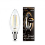 Лампа светодиодная Gauss LED Filament Candle Dimmable 5W E14 2700K 103801105-D