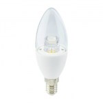 Лампа светодиодная Ecola Candle LED Premium Crystal 6W E14 4000K C4QV60ELC