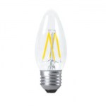 Лампа светодиодная Ecola Candle LED Filament 5W E27 4000K N7CV50ELC