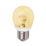 Лампа светодиодная Ecola Globe LED 4.2W G45 Crystal E27 золотистый K7AG42ELC