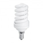 Лампа энергосберегающая Ecola Spiral 15W Mini S-16A E14 2700K(Z4SW15ECB)