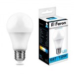 Лампа светодиодная Feron LB-92 A60 10W E27 6400K 25459