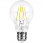 Лампа светодиодная Feron LB-56 филамент A60 5W E27 2700K 25543