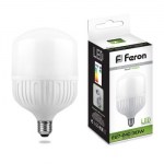 Лампа светодиодная Feron LB-65 30W E27/E40 4000K 25818