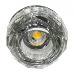Встраиваемый светильник Feron JD190 LED COB хром/прозрачный