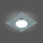 Встраиваемый светильник Gauss Backlight BL065 белый/серебро/хром GU5.3 Led 4100K