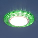 Встраиваемый светильник Elektrostandard 3030 GX53 GR зеленый