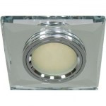 Встраиваемый светильник Feron 8150-2 LED 6400K серебро