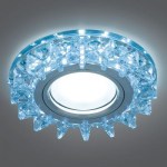 Встраиваемый светильник Gauss Backlight BL038 кристалл/хром GU5.3 Led 4100K