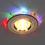 Встраиваемый светильник Elektrostandard 2020/2 GD/7-LED золото/мультиколор