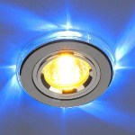 Встраиваемый светильник Elektrostandard 2060/2 SL/LED/BL хром/синий