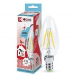 Лампа светодиодная ASD LED-СВЕЧА-deco 7Вт Е14 4000К IN HOME 4690612007618