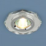 Встраиваемый светильник Elektrostandard 8020/2 зеркальный/серебро