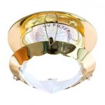 Встраиваемый светильник Feron CD29 золото/прозрачный