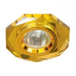 Встраиваемый светильник Feron 8020-2 золото/желтый