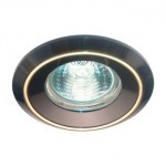 Встраиваемый светильник Feron DL1023 золото/черный