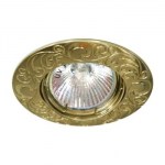 Встраиваемый светильник Feron DL2005 античное золото