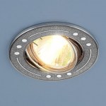 Встраиваемый светильник Elektrostandard 615A серебро блеск/хром