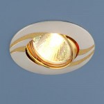 Встраиваемый светильник Elektrostandard 8012 MR16 PS/GD перламутровое серебро/золото