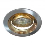 Встраиваемый светильник Feron DL2009 золото/серебро