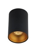 Накладной светильник Crystal Lux Clt 411 черный/золото C Bl-Go