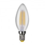 Лампа светодиодная Voltega Crystal LED Свеча матовая 4W E14 2800K VG10-C2E14warm4W-F 6999