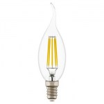 Лампа светодиодная Lightstar LED Candle Filament CA35 6W E14 4200K 933604