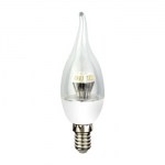 Лампа светодиодная Ecola Candle LED Tailed Crystal 4.2W E14 2700K C4BW42ELC