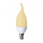 Лампа светодиодная Ecola Candle LED Premium Tailed 8W E14 золотистый C4PG80ELC
