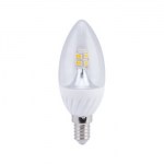 Лампа светодиодная Ecola Candle LED Premium Crystal 4W E14 2700K C4QW40ELC