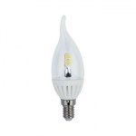Лампа светодиодная Ecola Candle LED Premium Tailed Crystal 4W E14 2700K C4UW40ELC