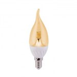 Лампа светодиодная Ecola Candle LED Tailed Crystal 4W E14 золотистый C4YG40ELC