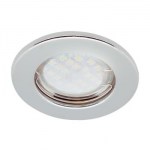 Встраиваемый светильник Ecola Light MR16 DL90 GU5.3 2 pack хром FC1621EFY