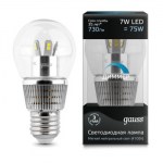 Лампа светодиодная Gauss LED Globe Dimmable 7W E27 4100K HA105202207-D