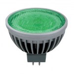 Лампа светодиодная Ecola MR16 LED Color 4.2W GU5.3 Green M2CG42ELC