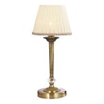 Настольная лампа ST Luce Entusia античная бронза/белый с золотом SL124.324.01