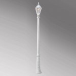 Уличный светильник Fumagalli Ricu Rut белый/прозрачный E26.157.000.WXE27