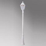 Уличный светильник Fumagalli Ricu Noemi белый/прозрачный E35.157.000.WXE27