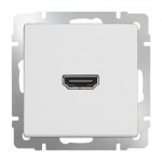 Розетка HDMI Werkel белый WL01-60-11