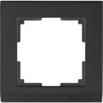 Рамка Werkel Stark 1 пост черный WL04-Frame-01